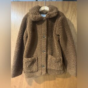 Girls teddy jacket
